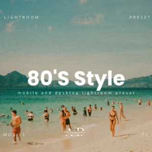 80's Style Lightroom Presets